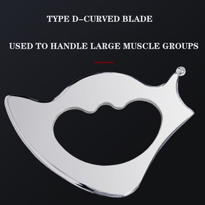 Gua Sha-Tabla de acero inoxidable multifuncional, masajeador de cuerpo entero, herramienta de raspado especial para salón de belleza y <span class=keywords><strong>Spa</strong></span>, nuevo diseño - Product Image 6