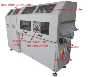 Machine de découpe de bandes d'aluminium CNC d'usine chinoise, scie de découpe, équipement de sciage de précision, production industrielle - Product Image 3