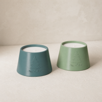Ensemble de bougies parfumées en cire de soja Relaxlines, bougies écologiques sans fumée avec emballage cadeau avec logo