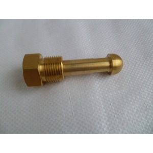 Copper G58 Male Union Adapter External Ball Joint To M14 1.5 Gas Cylinder Hose Connector - Product Image 4
