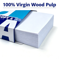 Papier copie A4 blanc 70g, 100% pâte de bois vierge, pour usage bureautique