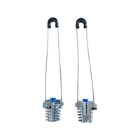 Wholesale Gimbo PA Type Optical Fiber Optic FTTH Drop Cable Hanging Clamp Customizable Aluminum Alloy Tension Fittings