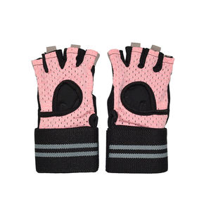 Gants de sport ajustables antidérapants pour la musculation et l'entraînement, pour hommes, de la marque Black Pink Gym Accessories - Product Image 2