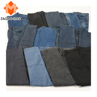 Zagumi Vente en Gros Usine Populaire Prix Bas Vrac 90% Propre Neuf Vêtements Seconde Main Jeans Homme Ropa Usada Para Hombre