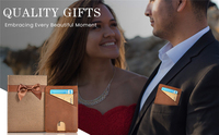 Dompet Pria Tipis Saku Depan Anti RFID Tempat Kartu Minimalis Mini Bifold Penjepit Uang Dompet Kulit