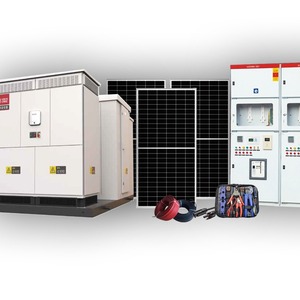 Système d'énergie solaire 30 kW monocristallin à montage au sol avec contrôleur MPPT industriel et conception en prévente - Product Image 1