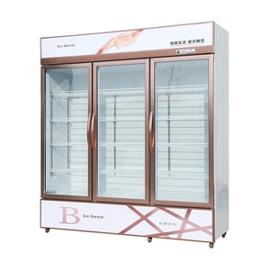 Refroidisseur de boisson gazeuse froide bon marché congélateur de boisson réfrigérateur à affichage vertical ventilateur Direct réfrigérateur de refroidissement à Air pour <span class=keywords><strong>magasin</strong></span> de commodité - Product Image 5