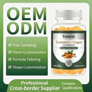 Complesso di Curcuma e Zenzero Vegano in Gommose, Neutralizza i Radicali Liberi, Lubrifica le Articolazioni <span class=keywords><strong>per</strong></span> Sportivi Quotidiani e Persone Sedentarie - Product Image 5
