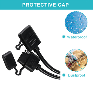Arnés de cableado plano de 4 pines con resorte en espiral y tapa protectora para remolque de tractor agrícola - Product Image 2