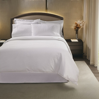 Draps de Lit Tissés en Coton Égyptien de Qualité Hôtelière, 100% Coton Lin pour un Sommeil Confortable, Ensemble de Literie Haut de Gamme