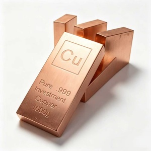 Barre de cuivre de qualité supérieure brossée 1000g, barre de cuivre haute pureté - Product Image 4