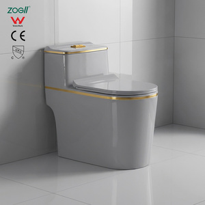 Les usines ZOGIICE produisent des toilettes en céramique modernes de style européen, économiques, populaires et faciles à utiliser, avec un drain inférieur ou un drain mural en une seule pièce. - Product Image 1