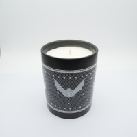 Tasse en céramique cylindrique à motifs animaliers, artisanat, bougie, contenants en céramique recyclables pour la fête des fantômes et la décoration de la maison