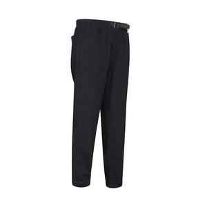 Affari <span class=keywords><strong>Pantaloni</strong></span> 100% Cotone di Sesso Maschile Formale Nero <span class=keywords><strong>Cargo</strong></span> <span class=keywords><strong>Pantaloni</strong></span> Degli Uomini di Ufficio - Product Image 2