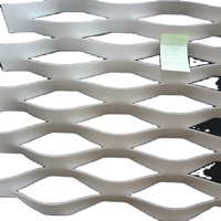 Treillis métallique en aluminium pour faux plafond et panneau mural Mesh déployé pour la décoration intérieure