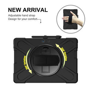 Keysion — étui à armure robuste pour Microsoft <span class=keywords><strong>Surface</strong></span> <span class=keywords><strong>Pro</strong></span> <span class=keywords><strong>X</strong></span> 13 pouces, avec sangle à main et sangle d'épaule, <span class=keywords><strong>housse</strong></span> de tablette, résistante aux chocs - Product Image 3