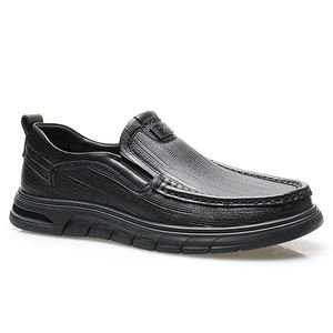 รองเท้าทางการผู้ชายปี 2024 รองเท้าโลฟเฟอร์ระบายอากาศดีไซน์ใหม่ รองเท้าลำลองผู้ชายไซส์ใหญ่ รองเท้าหนังสำหรับผู้ชาย - Product Image 1