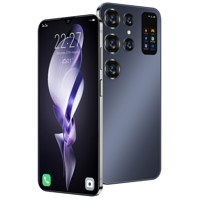 S26Ultra 7-Inch HD Screen Deca Core CPU Spanish Operating LTE CDMA Cellular 108MP Rear Camera Smartphone