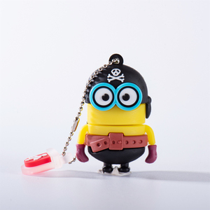 Tùy chỉnh phim hoạt hình hình dạng PVC Pendrive 2.0 3.0 <span class=keywords><strong>USB</strong></span> Flash Đĩa Bộ nhớ <span class=keywords><strong>USB</strong></span> Stick 1GB đến 128GB Silicone Minions <span class=keywords><strong>USB</strong></span> Flash Drive - Product Image 3