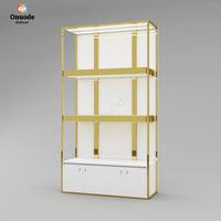 Vitrine de présentation de perruques de luxe écologique avec éclairage LED et écran d'affichage LED |   Vitrine en métal haut de gamme, taille personnalisable pour la vente au détail