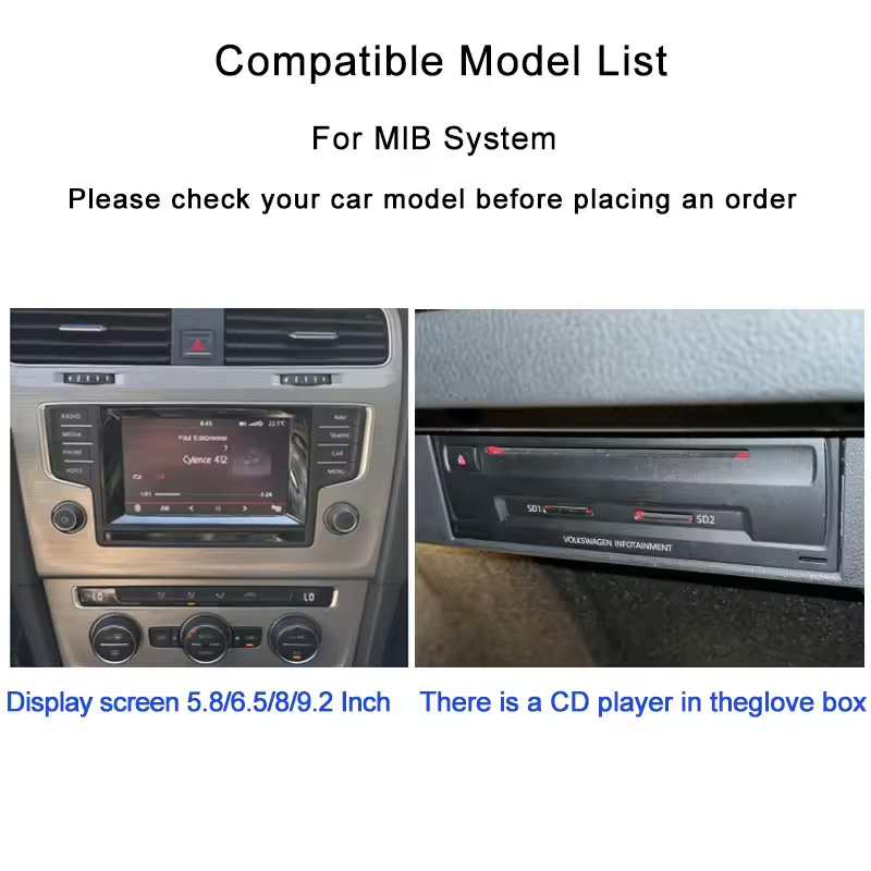 Para VW MIB MIB2