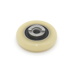 Chất lượng cao Urethane bao phủ vòng bi thiết bị tập thể dục nhiệm vụ nặng nề cao su tráng trượt ròng rọc Nylon - Product Image 1