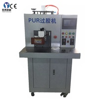 Machine à colle automatique pour chaussures, avec revêtement de rouleau, ml