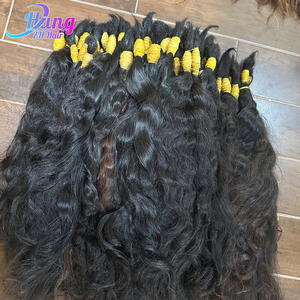 Pronto per la spedizione di capelli crudi vietnamiti alla rinfusa naturale capelli lisci extension senza prodotti chimici tagliati da un donatore di capelli umani - Product Image 2