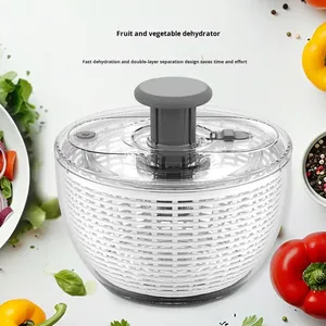 <span class=keywords><strong>Essoreuse</strong></span> <span class=keywords><strong>à</strong></span> <span class=keywords><strong>salade</strong></span> en plastique de grande taille, écologique et de haute qualité, pour sécher les légumes et les fruits, pour une utilisation en cuisine - Product Image 5