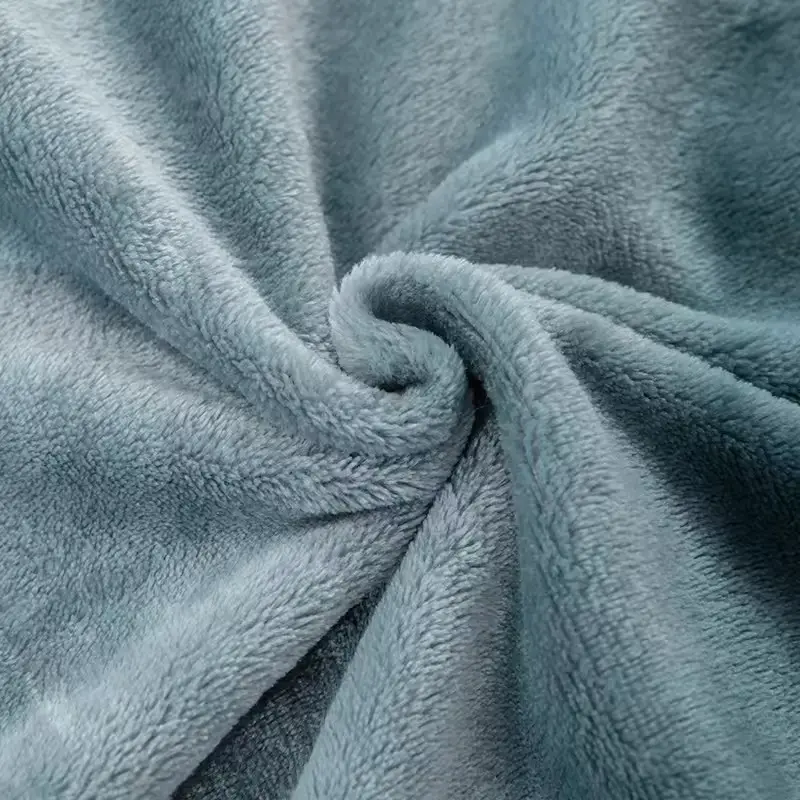 Selimut bulu flanel tebal, selimut lempar besar nyaman ringan untuk tempat tidur Sofa