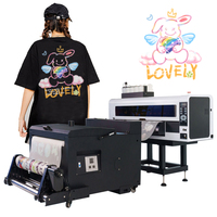 Mesin Printer DTF OKAI 24 inci A1 Dual Head I3200 / Xp600 untuk Pencetakan Kain / Kaos