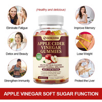 OEM/ODM Certifié Halal pour les Gummies au Vinaigre de Cidre de Pomme Sans Sucre pour la Gestion du Poids et le Soutien à l'Amincissement des Adultes