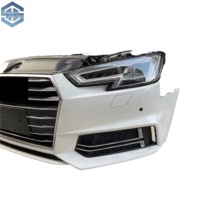 Convient pour Audi A4 A4L pare-chocs avant complet face avant S4 mise à niveau RS4 kit carrosserie pare-chocs avant avec grille