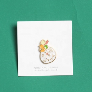 Huy Hiệu Ghim Cài Ve Áo Men Mềm Tùy Chỉnh Hình Cáo Hoàng Tử Nhỏ - Product Image 6