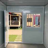Maison conteneur pliable préfabriquée de 20 pieds et 40 pieds, maison modulaire extensible et portable, mini-maison