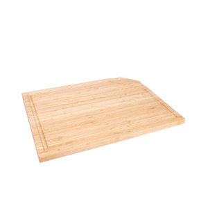 Tabla de cortar cuadrada de bambú para cocina, venta al por mayor directa de fábrica, tabla de cortar doméstica de bambú no de madera maciza. - Product Image 3