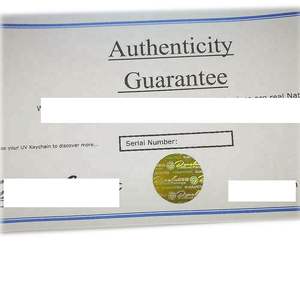 Stampa personalizzata dell'autoadesivo dell'ologramma d'argento stampa della carta di sicurezza <span class=keywords><strong>certificato</strong></span> autentico - Product Image 3