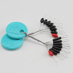 อุปกรณ์ตกปลาแบบยางรูปทรงถั่ว/มะกอก ขนาด L ยี่ห้อ Aohu สำหรับการแข่งขัน - Product Image 5