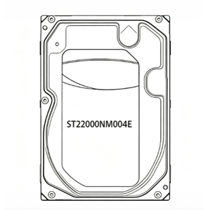 ฮาร์ดดิสก์ไดรฟ์ ST22000NM004E ขนาด 22TB 3.5 นิ้ว สำหรับองค์กร รองรับ SATA 6Gb/s ความเร็ว 7200RPM แคช 512MB ฮาร์ดดิสก์ภายในสำหรับเซิร์ฟเวอร์ จัดเก็บข้อมูล NAS - Product Image 1