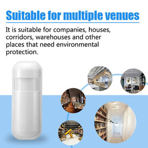 TJDA PST-IR101 Fast Wall-mounted Wired PIR Motion Sensor ABS Material 50-100m <strong>Detection</strong> Range 110 Angle Personal Use <strong>Easy</strong> - Product Image 4