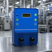 Bomba Dosificadora Solenoide de 9L/H y 2 bar, Bomba de Medición de Alta Precisión con Ajuste Manual de Frecuencia para Sistemas Hidropónicos y de Ósmosis Inversa