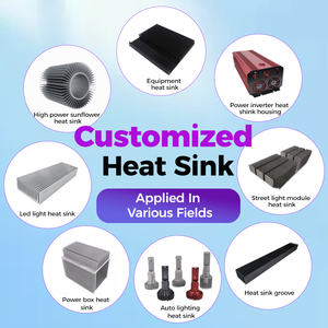 <span class=keywords><strong>6063</strong></span> serie personalizzata CNC lavorazione di alluminio profilo ad alta densità dissipatore di calore in alluminio estruso dissipatore di calore - Product Image 6