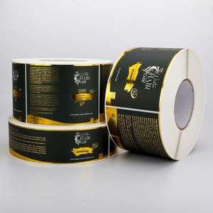 ขวดบรรจุภัณฑ์เครื่องสำอางกันน้ำ FX Roll ผลิตจากแก้วและพลาสติก พร้อมฉลากฟอยล์สีทอง ป้ายสติกเกอร์ ฉลากบรรจุภัณฑ์สำหรับขวด - Product Image 6