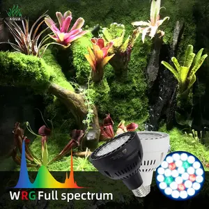 周水Y系列Y30全光谱发光二极管生长灯E27 30W WRGB室内植物景观补光灯