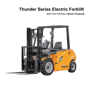 Warehouse Montacargas Lithium Battery Forklift 3.5 Ton 3.8 Ton 3 Ton Electric Reach Truck Stacker Forklift with 3m Lift Height - Product Image 3