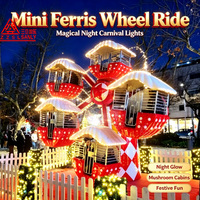 Mini-fergie wheel professionnel pour 10/12/20/24 personnes, idéal pour parcs d'attractions et aires de jeux pour enfants, à vendre