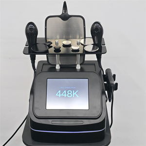 2026 Portable Smart Indiba 448kHz CET RET Tecar Vet Physical Therapy Pain Relief Monopolar RF Equipment 2 Handles <b>Suitcase</b> - Product Image 5