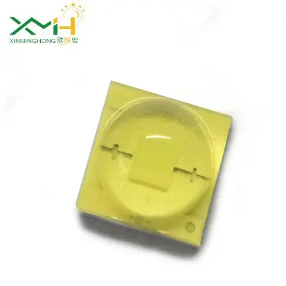 5050 1-3W high power 700mA high lumen 260-280LM ceramic bottom pad with water clear dome lens white smd led