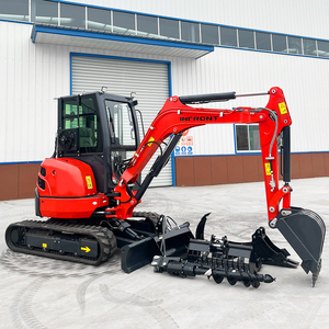 Miễn phí vận chuyển nhỏ nóng bán 1 tấn 1.2 tấn máy xúc với cao su bài hát CE/ISO chứng nhận nhỏ Bagger Mini DIESEL Digger - Product Image 3