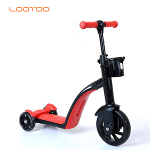 Monopattino a Tre Ruote Pieghevole per Bambini, Mini Scooter Leggero per Esterni con Pedale Piccolo per Ragazzi e Ragazze - Product Image 3